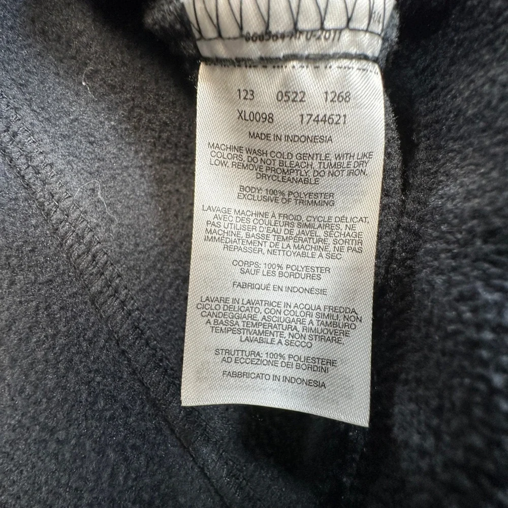 Columbia Interchange Benton Springs Fleece Jacket Womens XL Black Zip Shacket - Picture 8 of 8